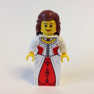 LEGO Minifigure-Lion Princess-Castle / Kingdoms-CAS442-Creative Brick Builders